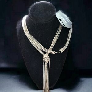 VTG NWT ETC! Multi Strand box chain necklace